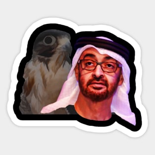 Bu Khaled (Mohamed bin Zayed Al Nahyan) Sticker